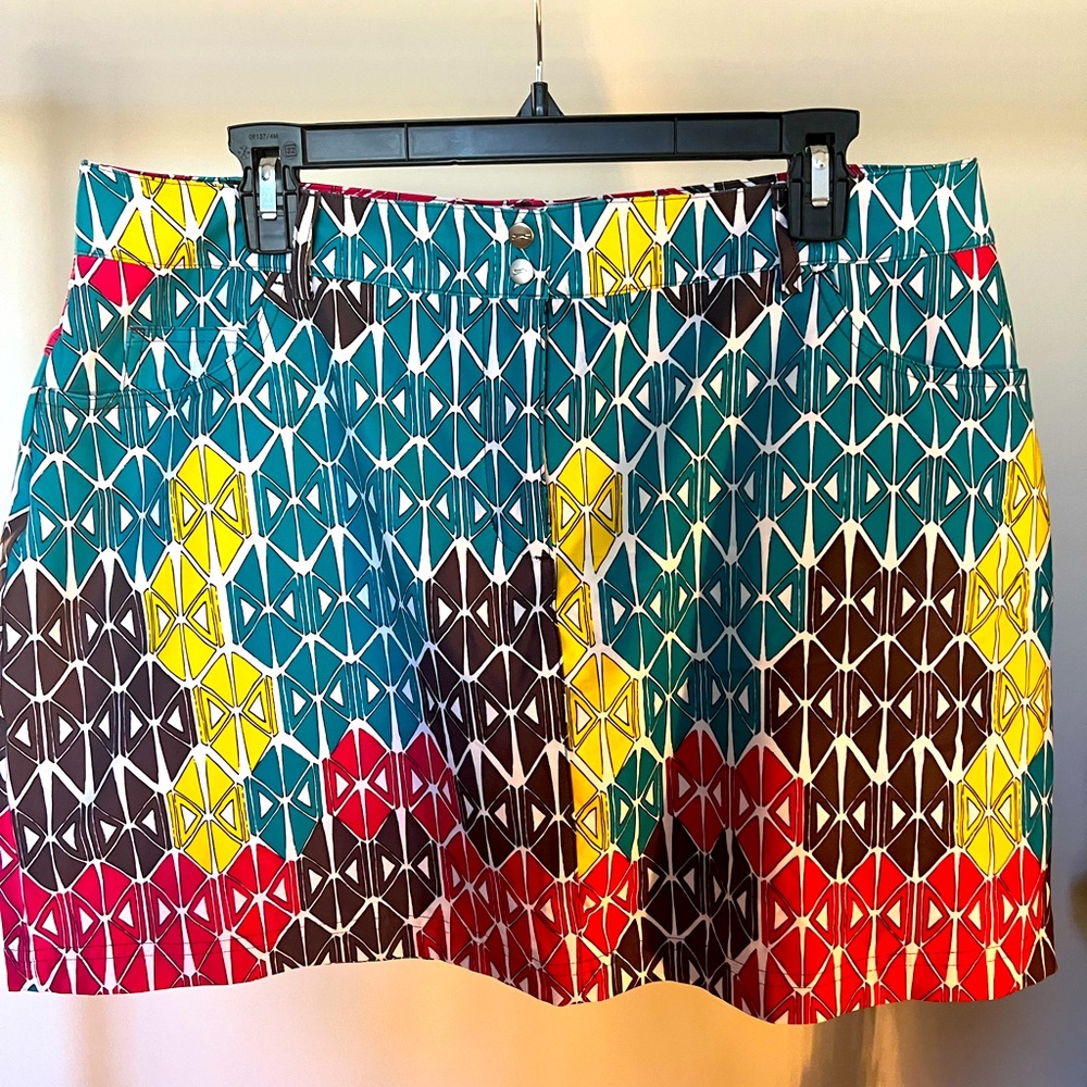 Slazenger Ladies Golf Skort Multi Color